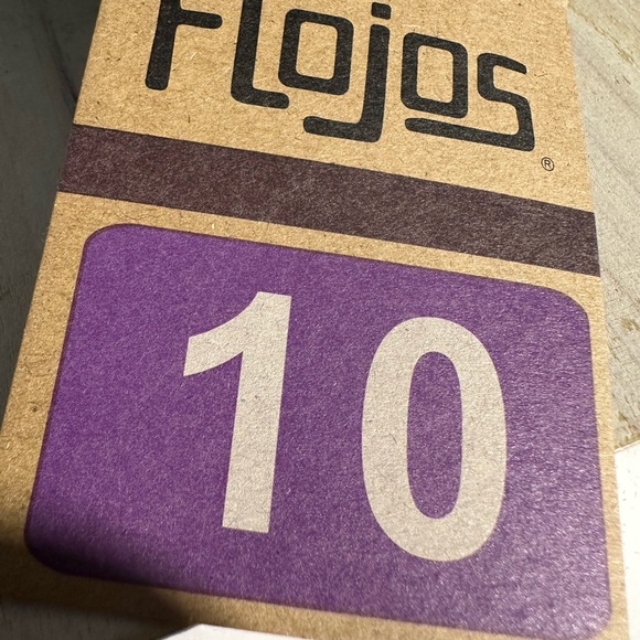 Men’s Flojos Classic Black Sandals/ flip flops SZ 10 NWTS - Picture 5 of 6